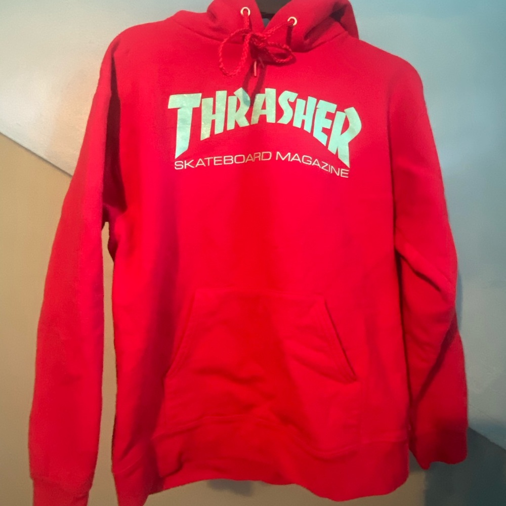 Thrasher Red Hoodie